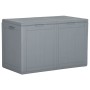 Garden storage box 180 L PP rattan gray by vidaXL, Outdoor storage boxes - Ref: Foro24-151234, Price: 81,45 €, Discount: %