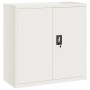 Armario archivador de acero blanco 90x40x90 cm de vidaXL, Armarios archivadores - Ref: Foro24-339728, Precio: 208,27 €, Descu...