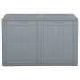 Garden storage box 180 L PP rattan gray by vidaXL, Outdoor storage boxes - Ref: Foro24-151234, Price: 81,45 €, Discount: %