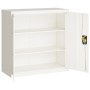 Armario archivador de acero blanco 90x40x90 cm de vidaXL, Armarios archivadores - Ref: Foro24-339728, Precio: 208,27 €, Descu...