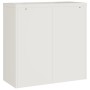 Armario archivador de acero blanco 90x40x90 cm de vidaXL, Armarios archivadores - Ref: Foro24-339728, Precio: 208,27 €, Descu...