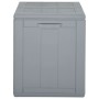 Garden storage box 180 L PP rattan gray by vidaXL, Outdoor storage boxes - Ref: Foro24-151234, Price: 81,45 €, Discount: %