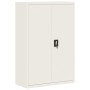 White steel filing cabinet 90x40x140 cm by vidaXL, Filing cabinets - Ref: Foro24-339744, Price: 227,72 €, Discount: %