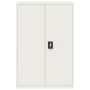 White steel filing cabinet 90x40x140 cm by vidaXL, Filing cabinets - Ref: Foro24-339744, Price: 227,72 €, Discount: %