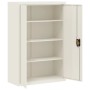 Aktenschrank aus weißem Stahl, 90 x 40 x 140 cm von vidaXL, Aktenschränke - Ref: Foro24-339744, Preis: 227,72 €, Rabatt: %