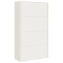 Armario archivador de acero blanco 105x40x180 cm de vidaXL, Armarios archivadores - Ref: Foro24-339768, Precio: 373,94 €, Des...