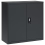 Anthracite gray steel filing cabinet 90x40x90 cm by vidaXL, Filing cabinets - Ref: Foro24-339731, Price: 184,99 €, Discount: %