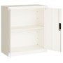 Armario archivador de acero blanco 79x40x90 cm de vidaXL, Armarios archivadores - Ref: Foro24-339732, Precio: 140,60 €, Descu...