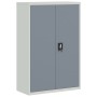 Light gray and dark gray steel filing cabinet 90x40x140 cm by vidaXL, Filing cabinets - Ref: Foro24-339751, Price: 205,22 €, ...