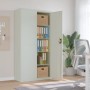 Hellgrauer Aktenschrank aus Stahl, 90 x 40 x 180 cm von vidaXL, Aktenschränke - Ref: Foro24-339753, Preis: 250,99 €, Rabatt: %