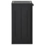 Garden storage cabinet PP rattan black 65x45x88 cm by vidaXL, Lockers and storage cabinets - Ref: Foro24-151236, Price: 159,3...