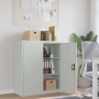 Light gray steel filing cabinet 90x40x105 cm by vidaXL, Filing cabinets - Ref: Foro24-339737, Price: 208,28 €, Discount: %