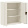 Armario archivador de acero blanco 90x40x105 cm de vidaXL, Armarios archivadores - Ref: Foro24-339736, Precio: 196,71 €, Desc...