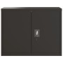 Black steel filing cabinet 90x40x70 cm by vidaXL, Filing cabinets - Ref: Foro24-339722, Price: 163,99 €, Discount: %