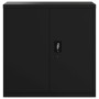 Black steel filing cabinet 90x40x90 cm by vidaXL, Filing cabinets - Ref: Foro24-339730, Price: 196,41 €, Discount: %