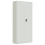 Light gray steel filing cabinet 90x40x200 cm by vidaXL, Filing cabinets - Ref: Foro24-339761, Price: 296,81 €, Discount: %