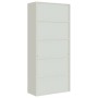 Light gray steel filing cabinet 90x40x200 cm by vidaXL, Filing cabinets - Ref: Foro24-339761, Price: 296,81 €, Discount: %