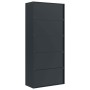 Anthracite gray steel filing cabinet 90x40x200 cm by vidaXL, Filing cabinets - Ref: Foro24-339763, Price: 335,90 €, Discount: %