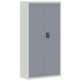 Light gray and dark gray steel filing cabinet 90x40x180 cm by vidaXL, Filing cabinets - Ref: Foro24-339759, Price: 262,58 €, ...