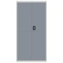 Light gray and dark gray steel filing cabinet 90x40x180 cm by vidaXL, Filing cabinets - Ref: Foro24-339759, Price: 262,58 €, ...