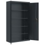 Anthracite gray steel filing cabinet 105x40x180 cm by vidaXL, Filing cabinets - Ref: Foro24-339771, Price: 302,99 €, Discount: %