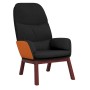 Sillón de relax de tela negro de vidaXL, Sillones - Ref: Foro24-341066, Precio: 106,99 €, Descuento: %