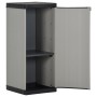 Garden cabinet with 1 gray and black shelf 35x40x85 cm by vidaXL, Lockers and storage cabinets - Ref: Foro24-340982, Price: 7...