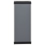 Garden cabinet with 1 gray and black shelf 35x40x85 cm by vidaXL, Lockers and storage cabinets - Ref: Foro24-340982, Price: 7...