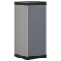 Garden cabinet with 1 gray and black shelf 35x40x85 cm by vidaXL, Lockers and storage cabinets - Ref: Foro24-340982, Price: 7...