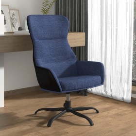 Sillón de relax de tela azul de vidaXL, Sillones - Ref: Foro24-341095, Precio: 84,71 €, Descuento: %