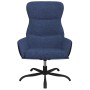 Sillón de relax de tela azul de vidaXL, Sillones - Ref: Foro24-341095, Precio: 84,71 €, Descuento: %