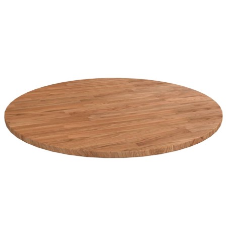 Tablero de mesa redonda madera de roble marrón claro Ø80x1,5 cm de vidaXL, Tableros para mesas - Ref: Foro24-342963, Precio: ...