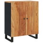 Aparador de madera maciza de acacia 60x33x75 cm de vidaXL, Aparadores - Ref: Foro24-345227, Precio: 160,31 €, Descuento: %