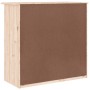 Cómoda ALTA madera maciza pino 77x35x73 cm de vidaXL, Cajoneras - Ref: Foro24-353921, Precio: 140,60 €, Descuento: %