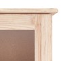 ALTA glass display case solid pine wood 77x35x186.5 cm by vidaXL, Sideboards - Ref: Foro24-353949, Price: 327,99 €, Discount: %