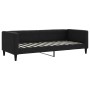 Black fabric sofa bed 80x200 cm by vidaXL, Beds and slatted bases - Ref: Foro24-353980, Price: 208,10 €, Discount: %