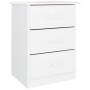 ALTA bedside table solid white pine wood 41x35x55.5 cm by vidaXL, Nightstands - Ref: Foro24-353918, Price: 74,45 €, Discount: %