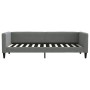 Sofá cama tela gris oscuro 80x200 cm de vidaXL, Camas y somieres - Ref: Foro24-353979, Precio: 212,42 €, Descuento: %