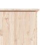 TV stand TALL solid pine wood 112x35x41 cm by vidaXL, TV Furniture - Ref: Foro24-353935, Price: 82,05 €, Discount: %