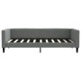 Sofá cama tela gris oscuro 90x190 cm de vidaXL, Camas y somieres - Ref: Foro24-353994, Precio: 210,66 €, Descuento: %