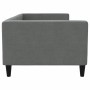 Sofá cama tela gris oscuro 90x190 cm de vidaXL, Camas y somieres - Ref: Foro24-353994, Precio: 210,66 €, Descuento: %