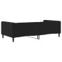 Sofá cama terciopelo negro 100x200 cm de vidaXL, Camas y somieres - Ref: Foro24-354019, Precio: 236,57 €, Descuento: %