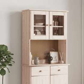 Oberschrank für Schminktisch ALTA Kiefernholz 77x30x92 cm von vidaXL, Sideboards - Ref: Foro24-353945, Preis: 151,99 €, Rabat...