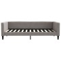 Sofá cama tela gris taupe 100x200 cm de vidaXL, Camas y somieres - Ref: Foro24-353991, Precio: 219,99 €, Descuento: %