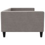 Sofá cama tela gris taupe 100x200 cm de vidaXL, Camas y somieres - Ref: Foro24-353991, Precio: 219,09 €, Descuento: %