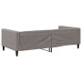 Sofá cama tela gris taupe 100x200 cm de vidaXL, Camas y somieres - Ref: Foro24-353991, Precio: 219,09 €, Descuento: %