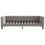 Sofá cama tela gris taupe 90x200 cm de vidaXL, Camas y somieres - Ref: Foro24-353986, Precio: 213,99 €, Descuento: %