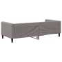 Sofá cama tela gris taupe 90x200 cm de vidaXL, Camas y somieres - Ref: Foro24-353986, Precio: 213,99 €, Descuento: %