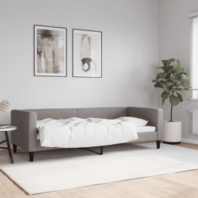 Sofá cama tela gris taupe 80x200 cm de vidaXL, Camas y somieres - Ref: Foro24-353981, Precio: 208,46 €, Descuento: %