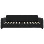 Sofá cama terciopelo negro 100x200 cm de vidaXL, Camas y somieres - Ref: Foro24-354069, Precio: 238,79 €, Descuento: %